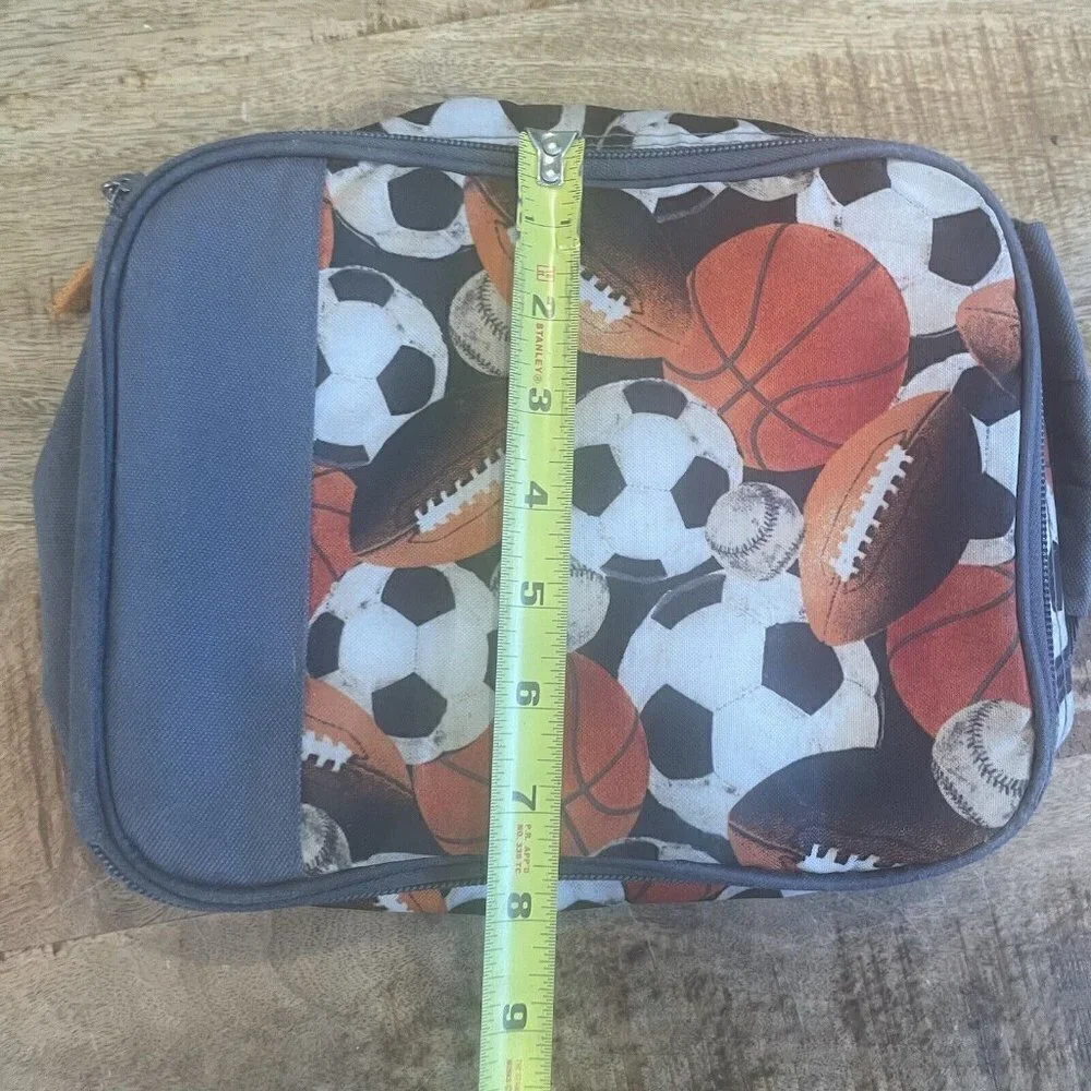 sports lunch box soft Baseball Football Basketball Soccer